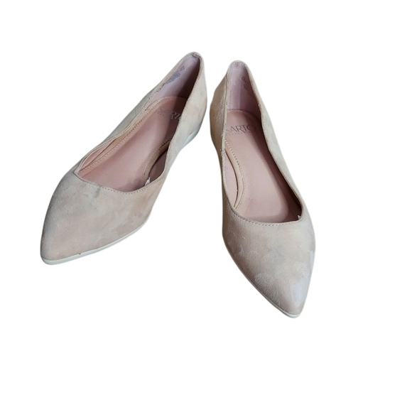 5.5 Franco Sarta pointy blush flats - Picture 6 of 7